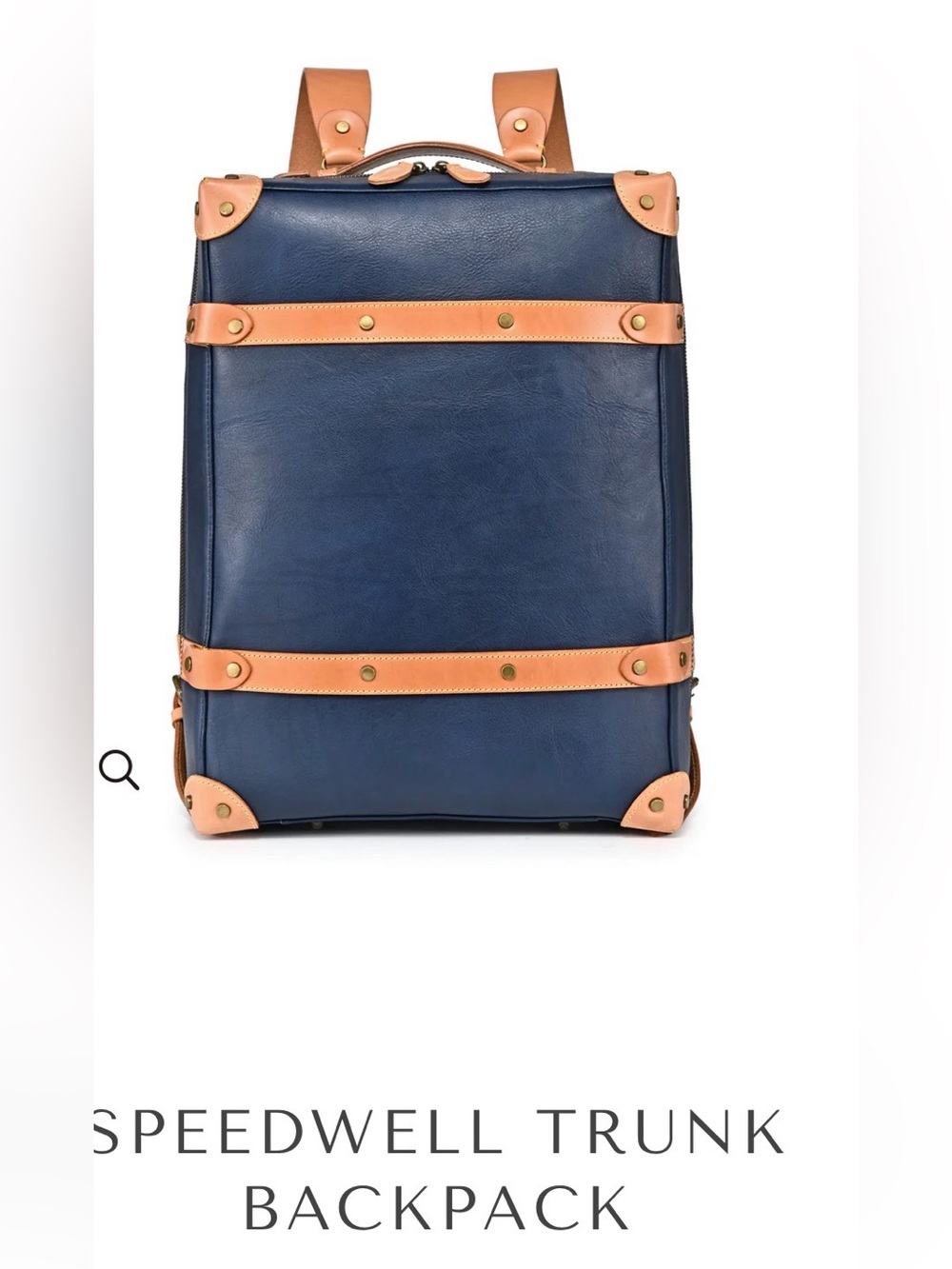 Old Trend Women’s Genuine Leather Speedwell Trunk Backpack.